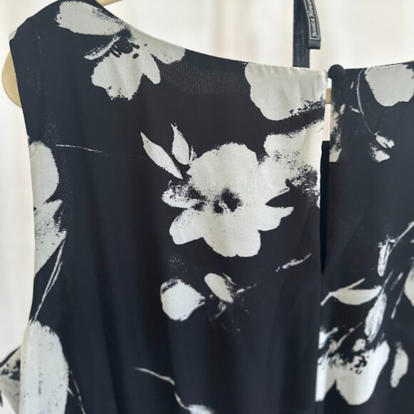 Jessica Howard Black/White Floral Maxi 24W - Picture 10 of 12